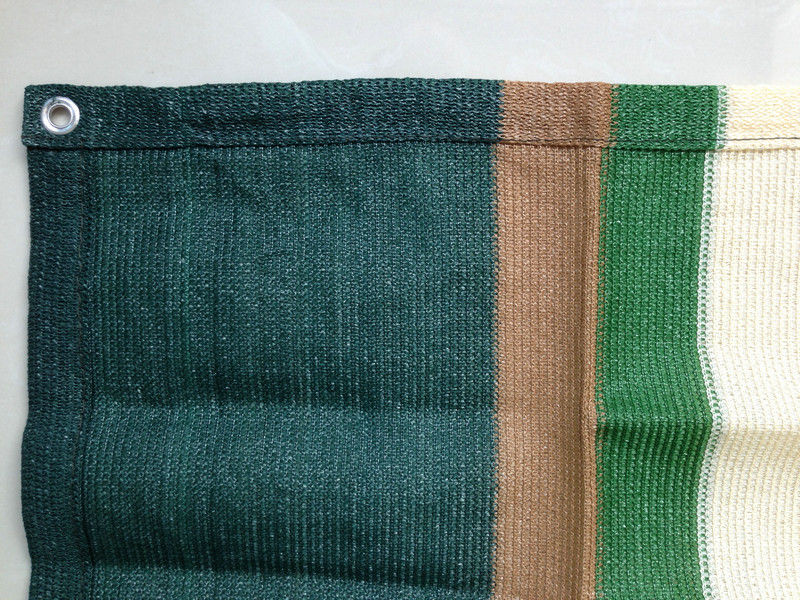 Garden Plastic Colorful Hdpe Shade Net , 90 100 Sun Shade Netting