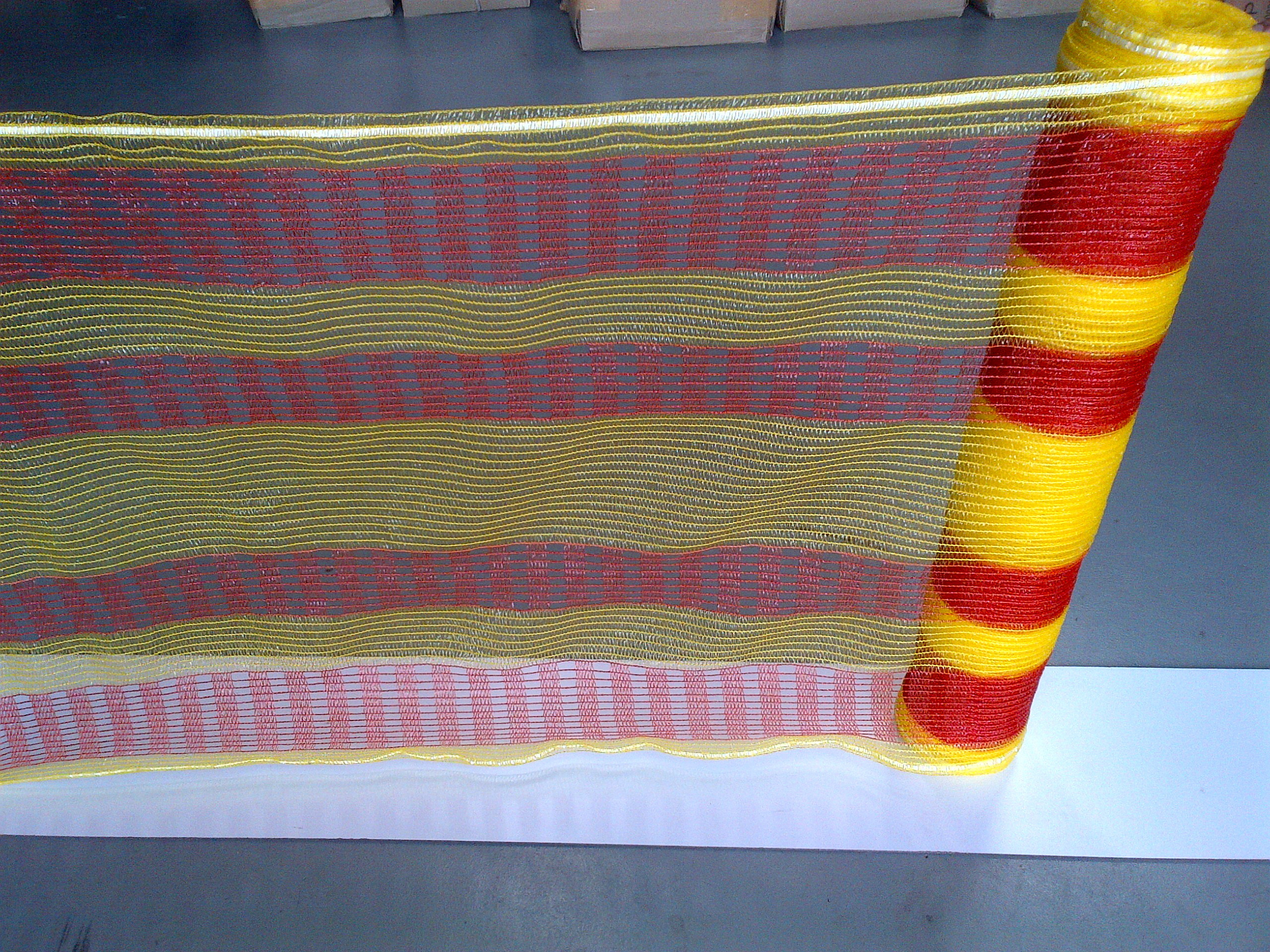 Orange Personnel Debris Industrial Safety Netting 40gsm 200gsm