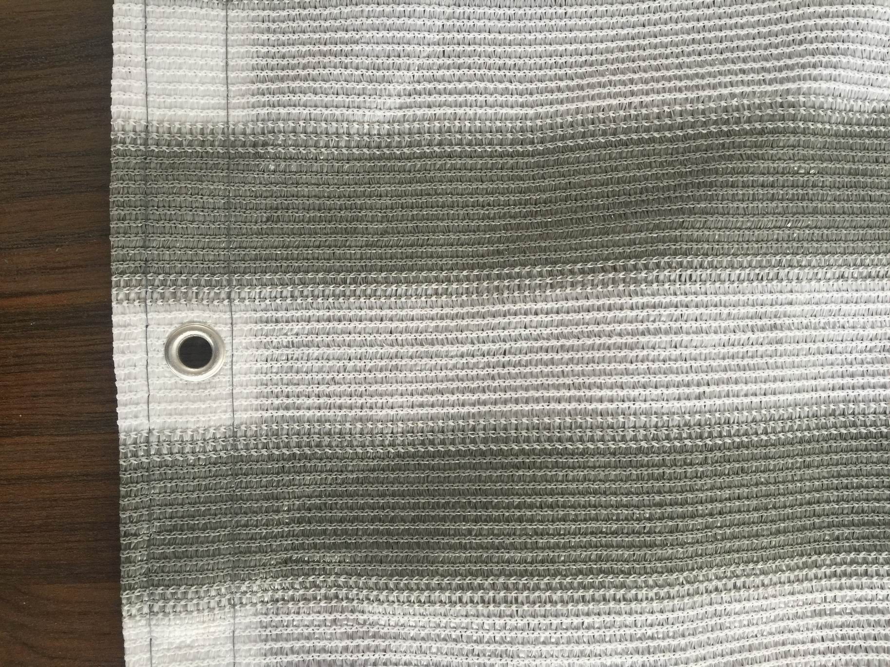 0.9x5m Sun Shade Net Insect Window Net Customized Grey And White