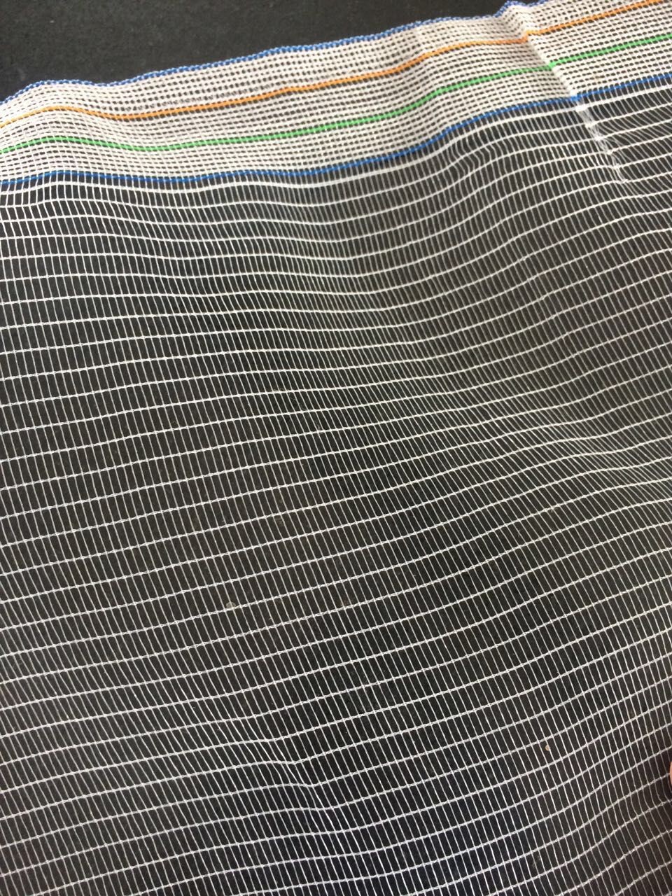 High Tensile Hdpe Raschel Netting Knitted Fruit Tree Nets White 35gsm