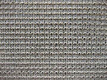 Grey Anti Uv Balcony Shade Net , Hdpe Raschel Knitted Netting For Courtyard