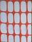 Red HDPE Anti UV  Construction Safety Net Fence Netting 80gsm - 200gsm